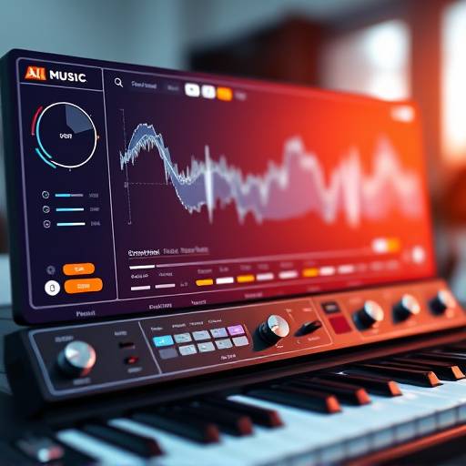 UI for AI music composition software screenshot